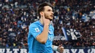 The 3 clubs that will compete for the signing of Kvaratskhelia