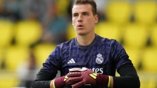 El club que quiere sacar a Lunin del Real Madrid en verano