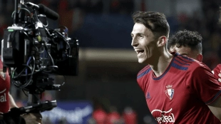 <p>Ante Budimir, Croatian forward for Osasuna</p>
