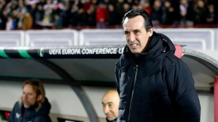 Unai Emery, entrenador del Aston Villa