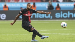 <p>Jonathan Tah, a central player for Bayer Leverkusen that interests Barcelona.</p>