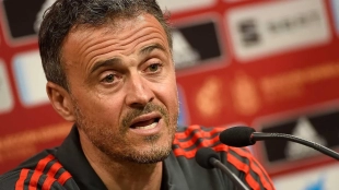 Luis Enrique, current PSG coach