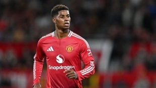 <p>Marcus Rashford, star of Manchester United who could leave the English club</p>
