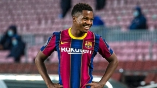 Ansu Fati, Barcelona's forward