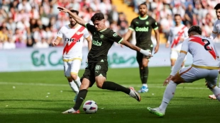 Miguel Gutiérrez, lateral izquierdo del Girona con pasado en el Real Madrid