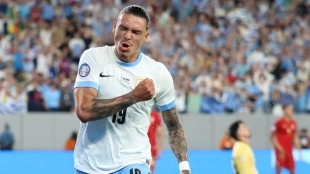 Darwin Núñez, delantero del Liverpool 
