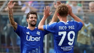 Nico Paz, former Real Madrid player who belongs to Como