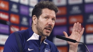 Diego Simeone, coach of Atlético de Madrid