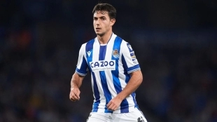 <p>Martín Zubimendi, Spanish midfielder of Real Sociedad</p>
