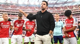 <p>Mikel Arteta, Arsenal's coach</p>