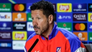 The footballer who has one foot outside of Atlético Madrid