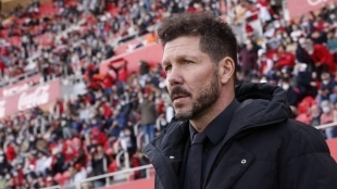 Cholo Simeone, entrenador del Atlético de Madrid 