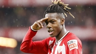 Nico Williams, jugador del Athletic Club y estrella de España