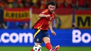 Aymeric Laporte, central de España que pertenece al Al Nassr y que podría fichar por el Athletic Club