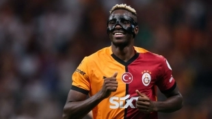 Victor Osimhen, forward loaned out by Napoli to Galatasaray