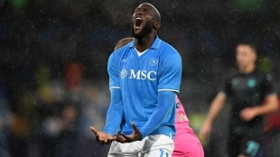 Lukaku se ha lesionado y el Nápoles quiere otro delantero / Goal