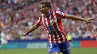 Nahuel Molina, right-back for Atlético de Madrid.