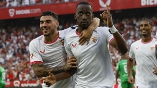 Dodi Lukébakio, jugador del Sevilla
