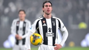 <p>Dusan Vlahovic, striker for Juventus.</p>