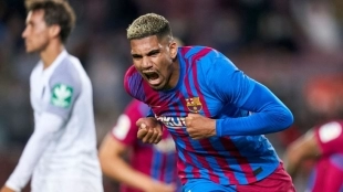 Ronald Araujo, central uruguayo del FC Barcelona 