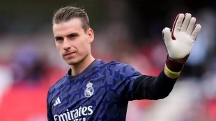 Real Madrid rejected Girona for Lunin / E-noticies.