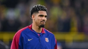 Ronald Araujo, central uruguayo del FC Barcelona 