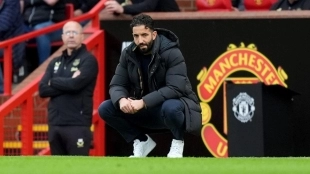 Rúben Amorim, técnico del Manchester United