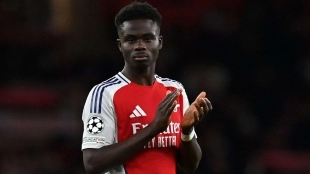 Saka tendrá un enorme nuevo contrato en el Arsenal / Goal.com