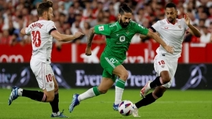 Isco Alarcón en un Sevilla - Real Betis