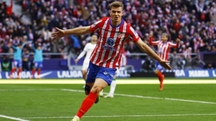 Alexander Sorloth, striker of Atlético de Madrid