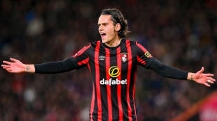Enes Ünal, delantero del Bournemouth