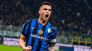 Lautaro Martínez, delantero del Inter de Milán