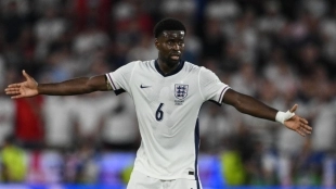 <p>Marc Guéhi, Crystal Palace's central defender and an England international.</p>