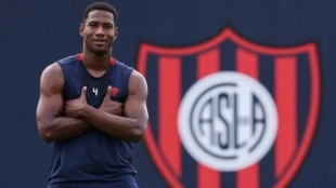 Jhohan Romaña, jugador de San Lorenzo