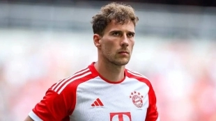 <p>Leon Goretzka, midfielder for Bayern Munich</p>