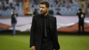 Cholo Simeone, entrenador del Atlético de Madrid 
