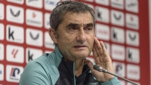 Ernesto Valverde, entrenador del Athletic Club