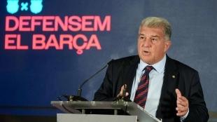 Joan Laporta, president of FC Barcelona.