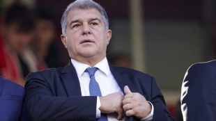 Joan Laporta, president of FC Barcelona