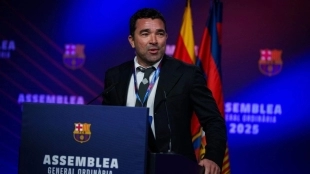 Deco, director deportivo del Barcelona