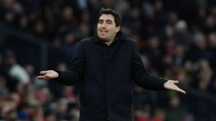Andoni Iraola, coach of Bournemouth