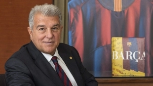 Joan Laporta, presidente del FC Barcelona