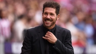 Cholo Simeone, entrenador del Atlético de Madrid 