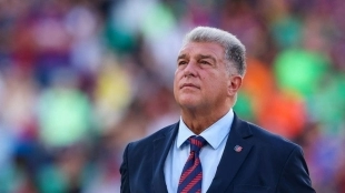 Joan Laporta, presidente del FC Barcelona