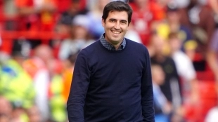 <p>Andoni Iraola, coach of Bournemouth</p>