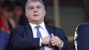 Joan Laporta, presidente del FC Barcelona