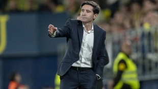 <p>Marcelino García Toral, Villarreal's coach</p>