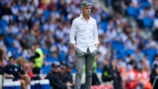 Imanol Alguacil, former coach of Real Sociedad