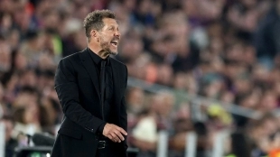 Cholo Simeone, entrenador del Atlético de Madrid 