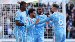 El Coventry City planea 200 millones en fichajes tras ascender a la Premier